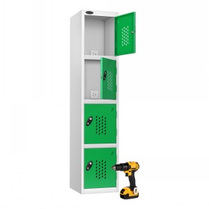 Probe Power Tool Charging Locker 4 Compartment